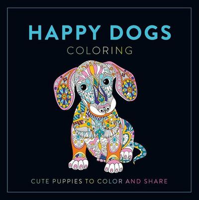 Happy Dogs Coloring