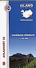 Atlaskort 25: Hornafjördur 1:100.000