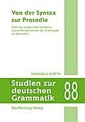 Von der Syntax zur Prosodie