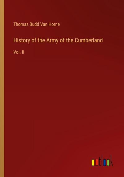 History of the Army of the Cumberland