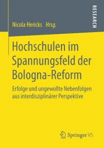 Hochschulen im Spannungsfeld der Bologna-Reform