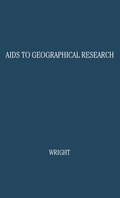 AIDS to Geographical Research