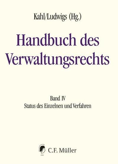 Handbuch des Verwaltungsrechts IV