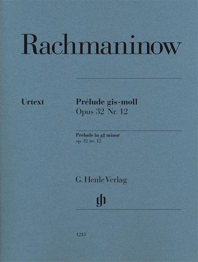 Sergej Rachmaninow - Prélude gis-moll op. 32 Nr. 12