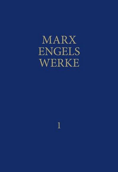 MEW / Marx-Engels-Werke Band 1