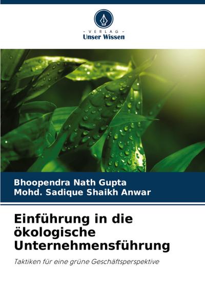 Einführung in die ökologische Unternehmensführung