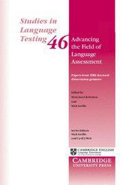 Advancing the Field of Language Assessment