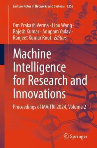 Machine Intelligence for Research and Innovations