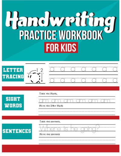 Handwriting Practice Workbook for Kids
