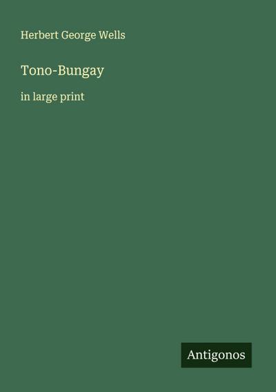 Tono-Bungay