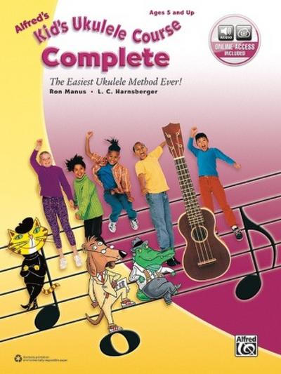 Alfred’s Kid’s Ukulele Course Complete, m. 1 MP3-CD