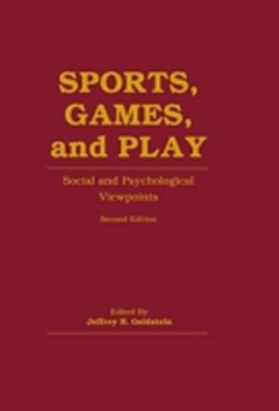 Sports, Games, and Play