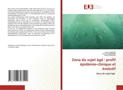 Zona du sujet âgé : profil épidémio-clinique et évolutif