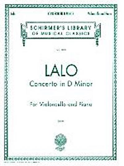 Concerto in D Minor: Schirmer Library of Classics Volume 1870 Score and Parts