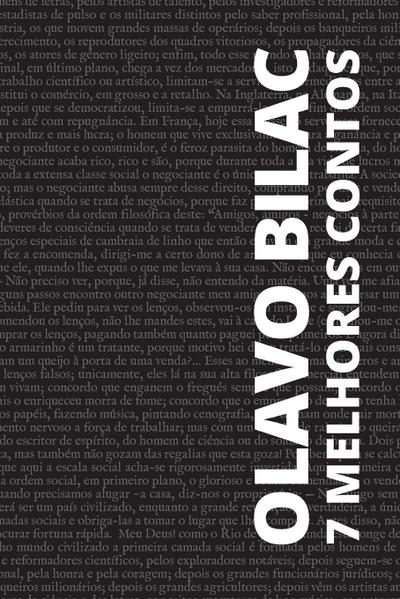 7 melhores contos - Olavo Bilac