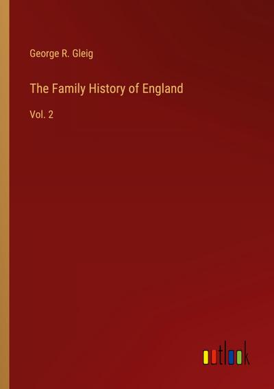 The Family History of England