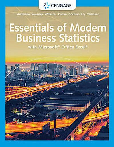 Essentials of Modern Business Statistics with MicrosoftÃÂ® ExcelÃÂ®
