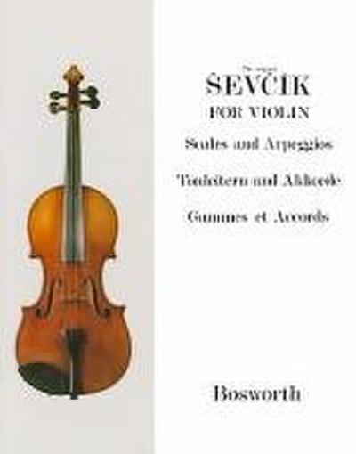 Sevcik Violin Studies: Scales and Arpeggios
