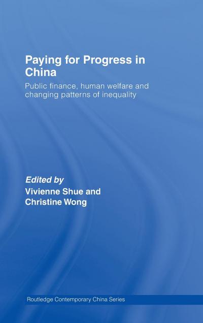Paying for Progress in China