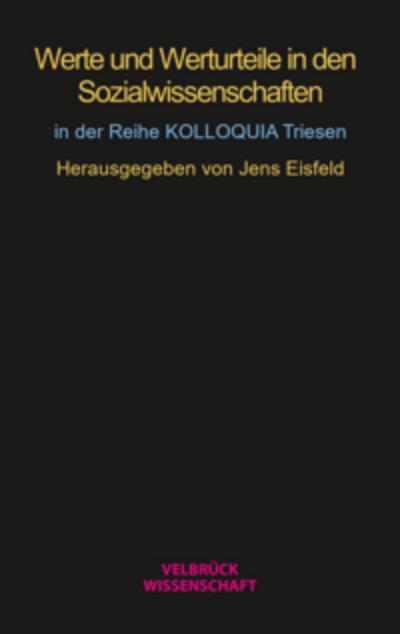 Werte und Werturteile in den Sozialwissenschaften