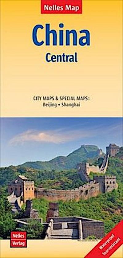 Nelles Map Landkarte China: Central