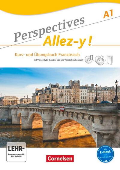 Perspectives  - Allez-y! A1. Kurs- und Übungsbuch Französisch mit Lösungsheft und Vokabeltaschenbuch