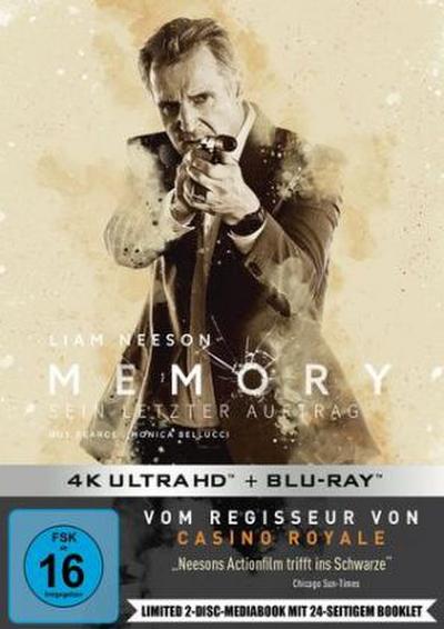 Memory - Sein letzter Auftrag (UHD+BR) LE -MB-  4K UHD 2-Disc, Limited Mediabook
