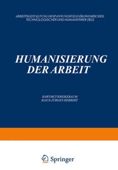 Humanisierung der Arbeit