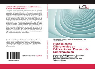 Hundimientos Diferenciales en Edificaciones. Proceso de Subexcavación