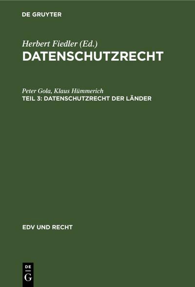 Datenschutzrecht der Länder