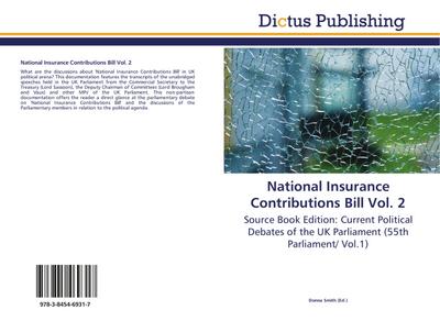 National Insurance Contributions Bill Vol.2