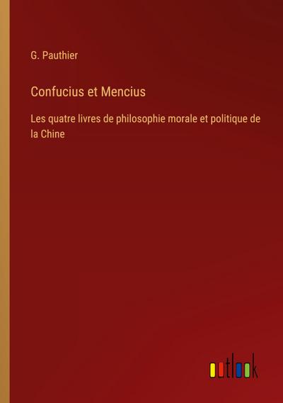 Confucius et Mencius