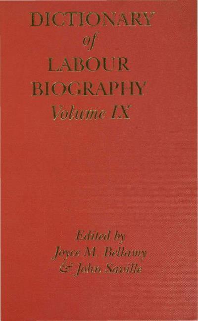 Dictionary of Labour Biography