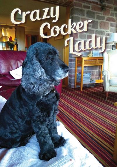 Crazy Cocker Lady Notebook