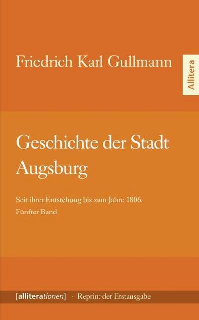 Geschichte der Stadt Augsburg