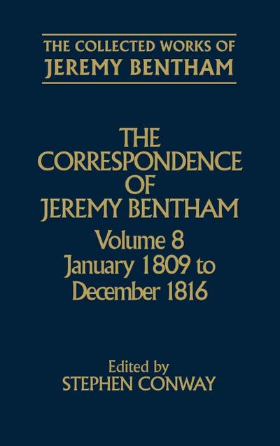 The Correspondence of Jeremy Bentham