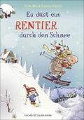 Es düst ein Rentier durch den Schnee von Smilla Blau | Buch