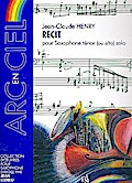Recit : pour saxophone ténor (alto)
