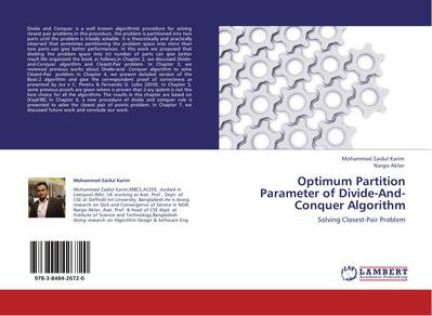Optimum Partition Parameter of Divide-And-Conquer Algorithm