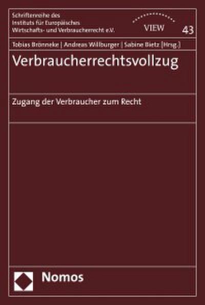 Verbraucherrechtsvollzug