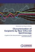 Characterization of Excipients by Near Infra-red Spectroscopy