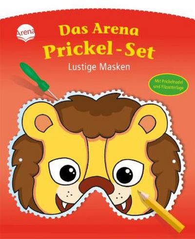 Das Arena Prickel-Set. Lustige Masken