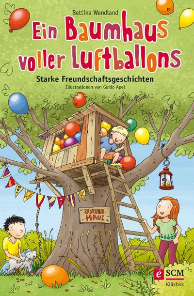 Ein Baumhaus voller Luftballons