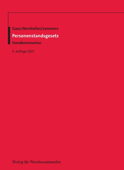 Personenstandsgesetz