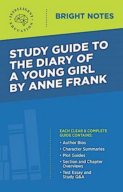 Study Guide to The Diary of a Young Girl by Anne Frank