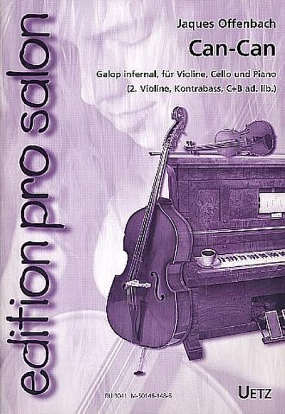 Can-Can Galop infernal für Violine,Violoncello und Klavier