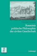 Rosminis politische Philosophie der zivilen Gesellschaft