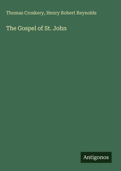 The Gospel of St. John