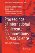 Proceedings of International Conference on Innovat