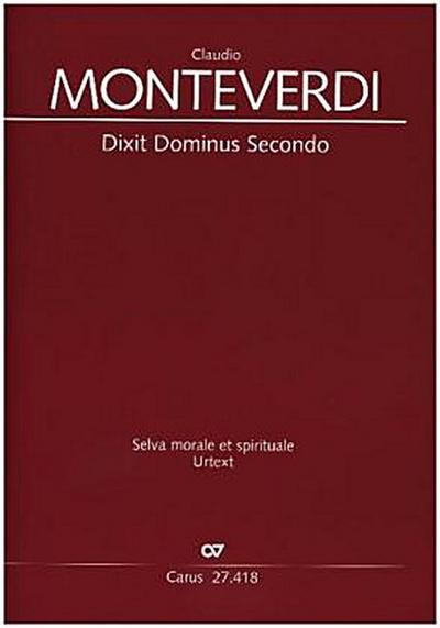 Dixit Dominus, Partitur. Bd.2